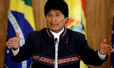 El presidente Evo Morales