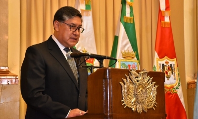 El Fiscal General del Estado, Juan Lanchipa Ponce