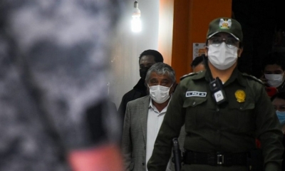 El alcalde de La Paz, Iván Arias.