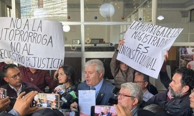 Parlamentarios de CC entregaron un memorial en la Fiscalía General en Sucre