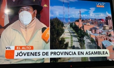 Seguidores de Jallalla anuncian vigilia en el TED La Paz.