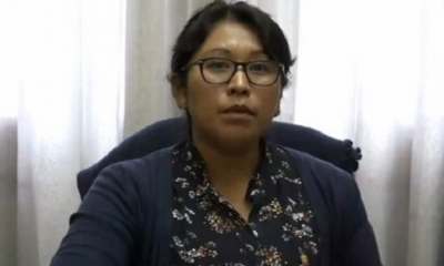 Diputada Gladis Quispe. Foto: Internet