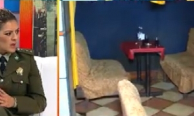 El operativo fue en La Paz/Foto. Captura de pantalla