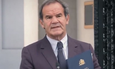 El ministro de Relaciones Exteriores de Chile, Andrés Allamand