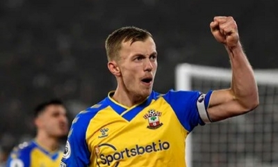 James Ward-Prowse, una de las principales figuras del Southampton. 