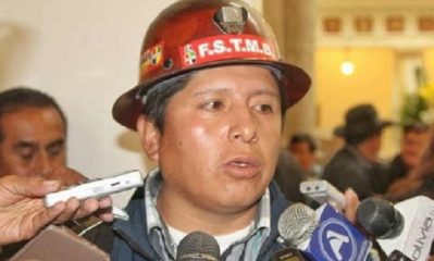 Juan Carlos Huarachi, secretario ejecutivo de la COB. Foto: Internet
