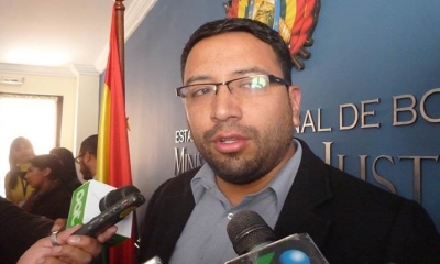 El viceministro de Transparencia y Lucha Contra la Corrupción, Diego Jiménez