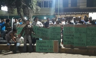 Acusas a los dirigente de la FUL de prorrogarse en el poder/Foto. RRSS
