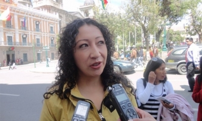 Mireya Montaño, Diputada del Movimiento Al Socialismo (MAS). Foto: Internet