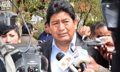 El diputado del MAS, Edgar Montaño.