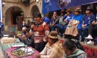 expresidente Evo Morales