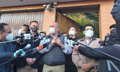 El ministro de Gobierno, Arturo Murillo