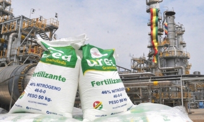 Urea de la planta de Bulo Bulo, en Cochabamba