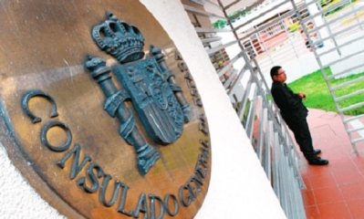 El consulado de España en Santa Cruz atiende normalmente. Foto: El Deber