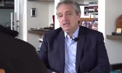 Alberto Fernández, presidente electo de Argentina/Foto. Captura de pantalla