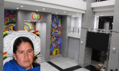 Leonilda Zurita, asambleísta departamental de Cochabamba/Foto. RRSS