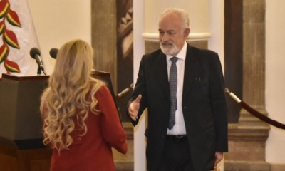 El presidente del Banco Central de Bolivia (BCB), Guillermo Aponte. | APG