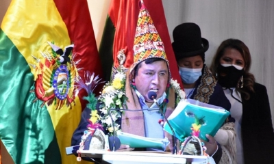 El secretario ejecutivo de la CSUTCB, Ever Rojas.