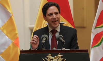 El primer vocal nombrado para el nuevo órgano electoral de Bolivia, Salvador Romero.