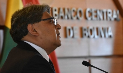 presidente del Banco Central de Bolivia (BCB), Edwin Rojas.