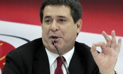 El expresidente de Paraguay Horacio Cartes 