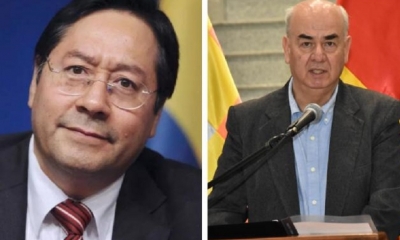 Luis Arece y  José Luis Parada