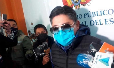 El fiscal Terrazas informó sobre el tema. Foto: ERBOL.