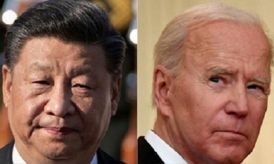 Joe Biden y Xi Jinping, presidentes de Estados Unidos y China, respectivamente.