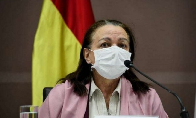 La ministra de Salud, Eidy Roca, 