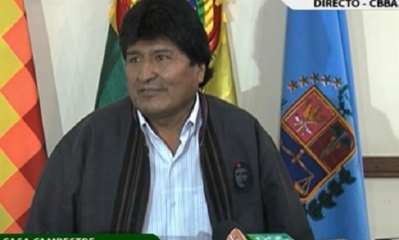 Presidente Evo Morales. Foto: ABI