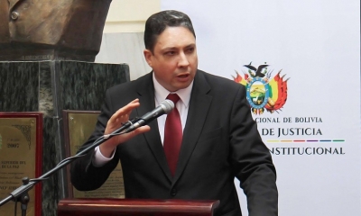Héctor Arce, Ministro de Justicia