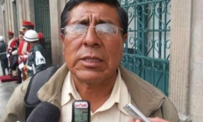 Nicanor Baltazar,secretario de Organización de la COB/Foto. RRSS
