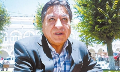 Jaime Cuentas Yañez, fue alcalde de Oruro/Foto. RRSS