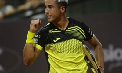 El ‘Tigre’ Dellien hizo respetar la casa.