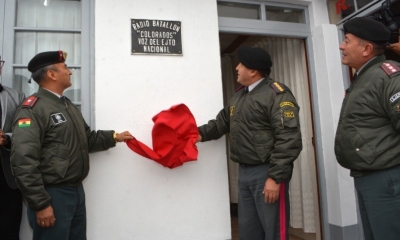 Así relanzaron las radios del Ejército de Bolivia/Foto. RRSS