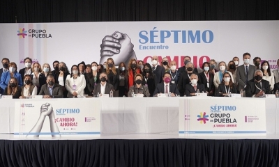 El Grupo de Puebla culminó este miércoles su séptimo encuentro en la Ciudad de México 