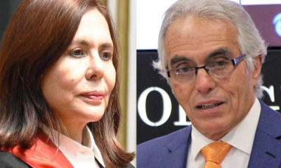 Canciller Longaric y Relator García-Sayán. Fotos/tomadas de internet