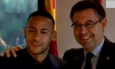 Neymar/Foto. Captura de pantalla