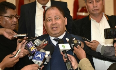Carlos Romero, Ministro de Gobierno. Foto: ABI