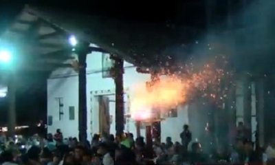Cientos de personas se dieron cita a Porongo/Foto. Captura de pantalla