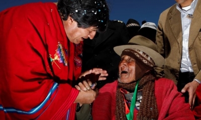 Foto / Archivo: El expresidente Evo Morales