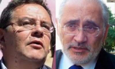Luis Eduardo Siles y Carlos Mesa/Foto. Kandire