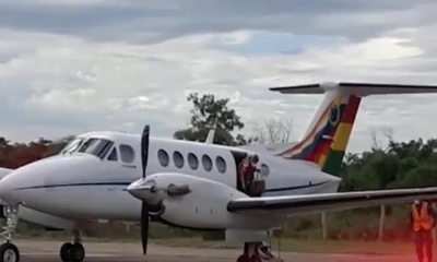 Una de las aeronaves de la FAB que son usadas por el Gobierno