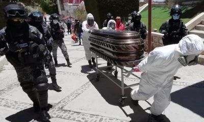 Fiscalía exhuma los restos del dirigente minero Orlando Gutiérrez en Oruro. | Foto archivo