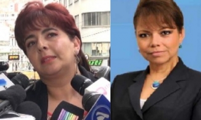 Paola Barriga y Lourdes Durán/Foto.Kandire.bo