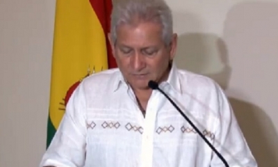 Rubén Costas, gobernador de Santa Cruz/Foto. Captura de pantalla