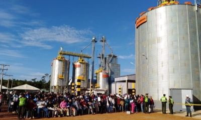 Los cuatro silos de almacenamiento  tienen  una capacidad de 1.000 tonelada/Foto. BTV