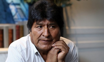 El expresidente Evo Morales 
