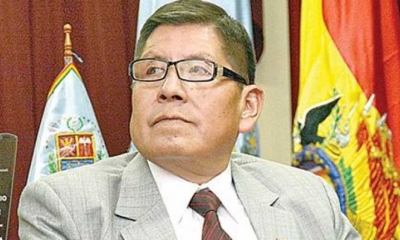 El exmagistrado del Tribunal Constitucional Plurinacional (TCP), Macario Lahor Cortez Chávez