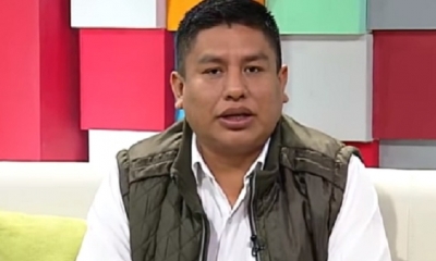 Henry Cabrera, parlamentario del MAS/Foto. RRSS